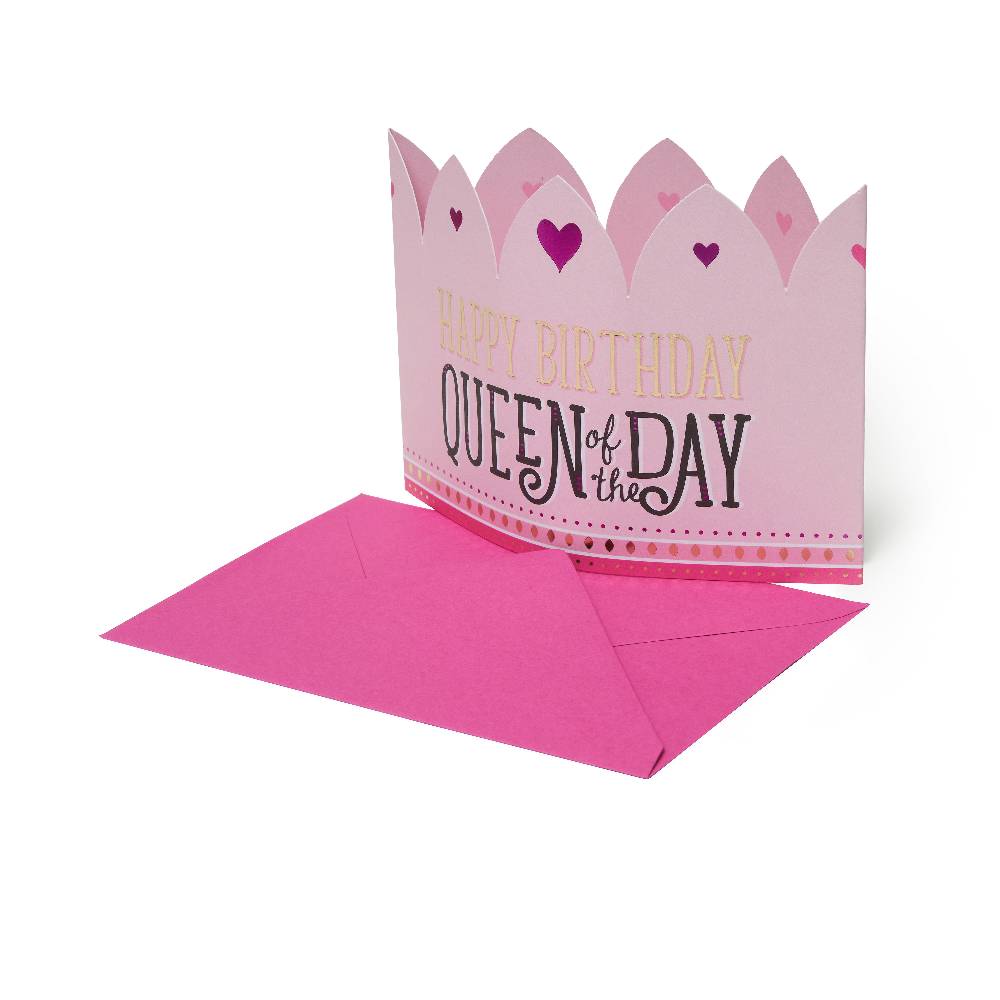 Legami Biglietto d'Auguri 3D - Happy Birthday - Queen Crown I Più Venduti