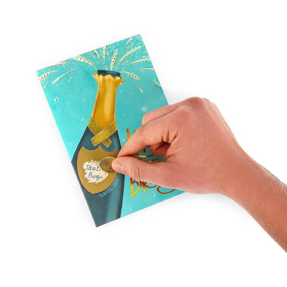Legami Biglietto di Auguri Gratta e Scopri - Bottle Grande vendita