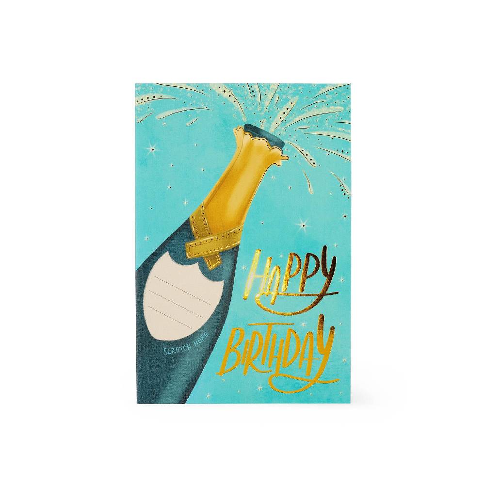 Legami Biglietto di Auguri Gratta e Scopri - Bottle Grande vendita