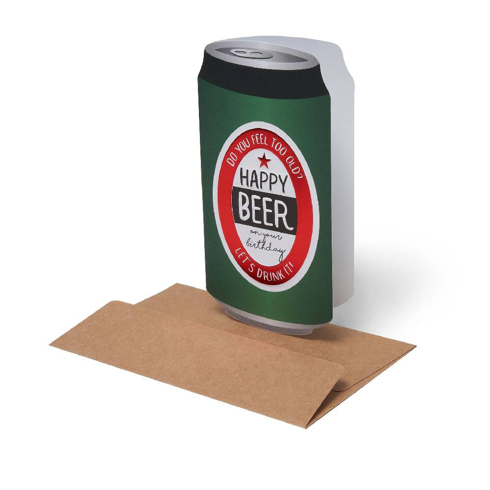 Legami Biglietto di Auguri di Compleanno - Happy Beerday Promozione temporanea
