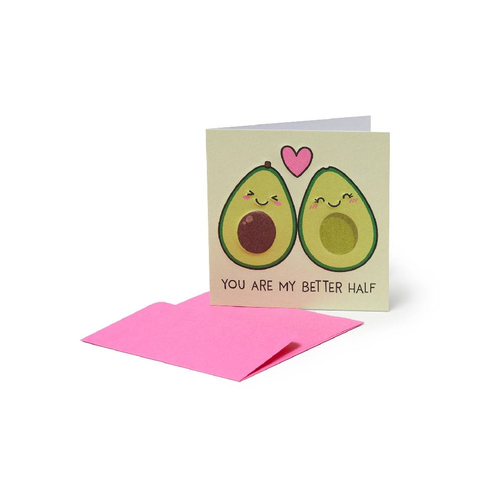 Legami Mini Biglietto d'Auguri - Avocado Love
