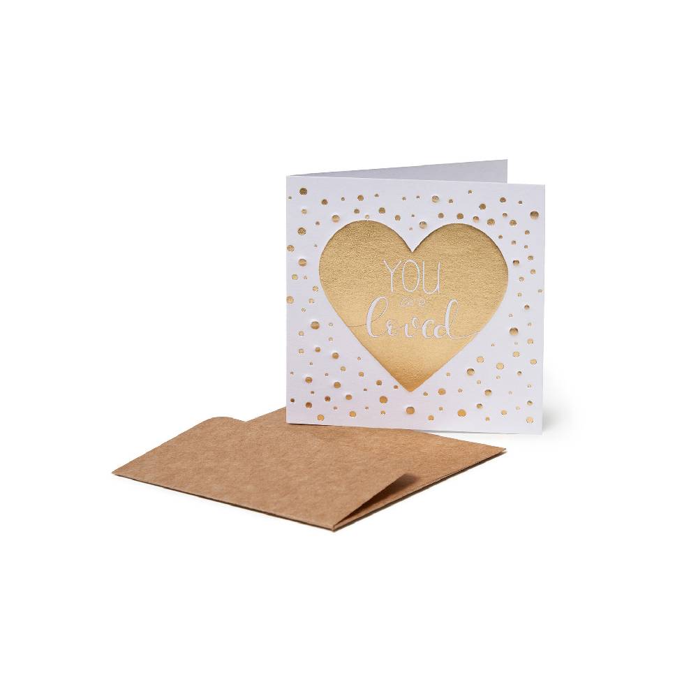 Legami Biglietto di Amore e Amicizia - Sei Amato Qualità Garantita