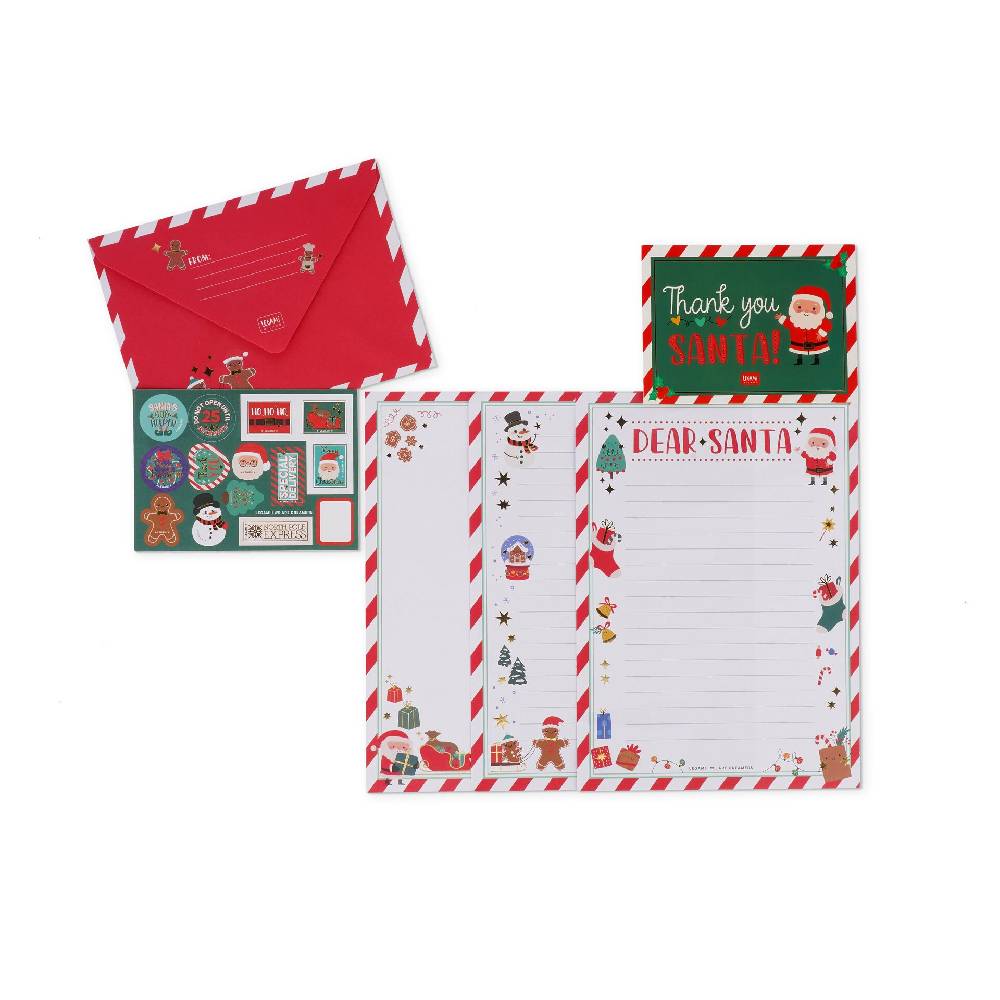 Legami Kit per Lettera a Babbo Natale