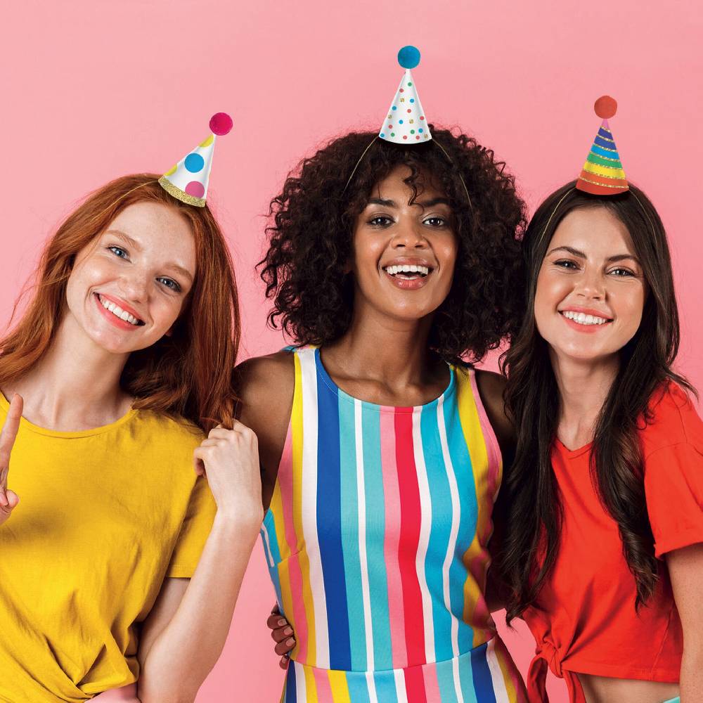 Legami Set di 8 Cappellini da Festa - The Party Is On Acquista Ora