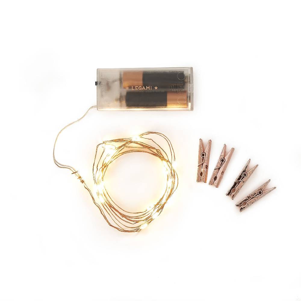 Legami Filo di Luci Decorative con Clip Portafoto Shopping online