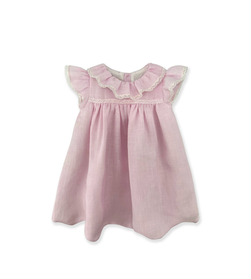﻿La Stupenderia PINK LINEN DRESS Promozione