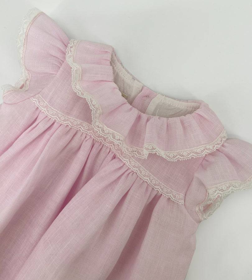 ﻿La Stupenderia PINK LINEN DRESS Promozione