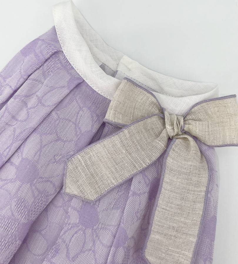 La Stupenderia LILAC DRESS WITH FLOWERS Offerte speciali