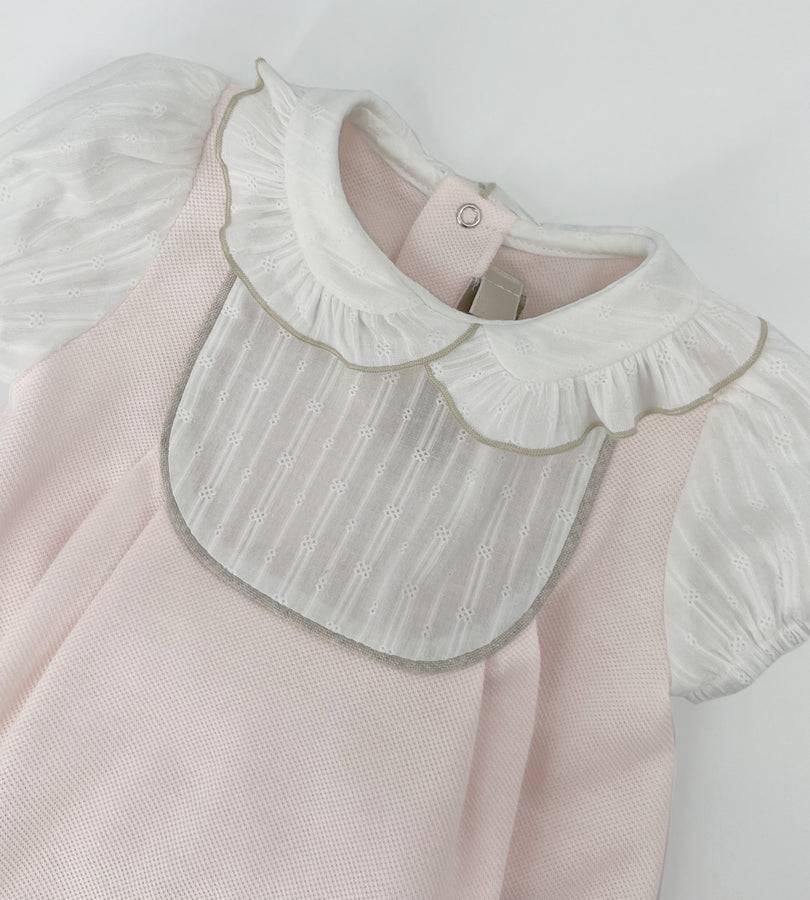 La Stupenderia PINK AND WHITE ROMPER Novità