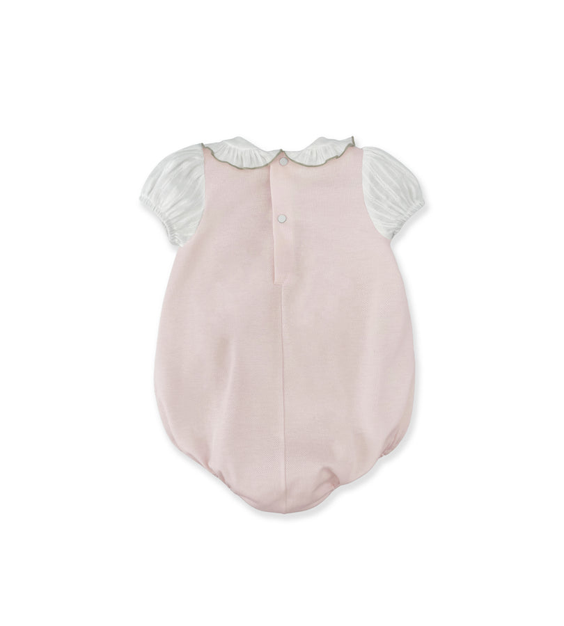 La Stupenderia PINK AND WHITE ROMPER Novità