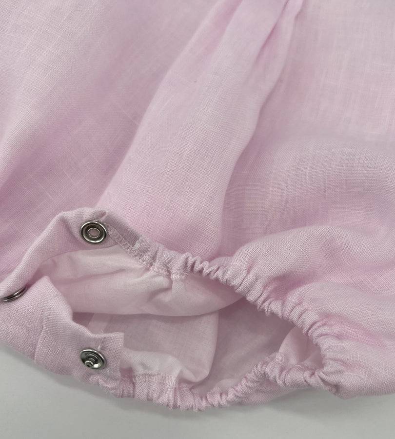 La Stupenderia PINK LINEN ROMPER Presa