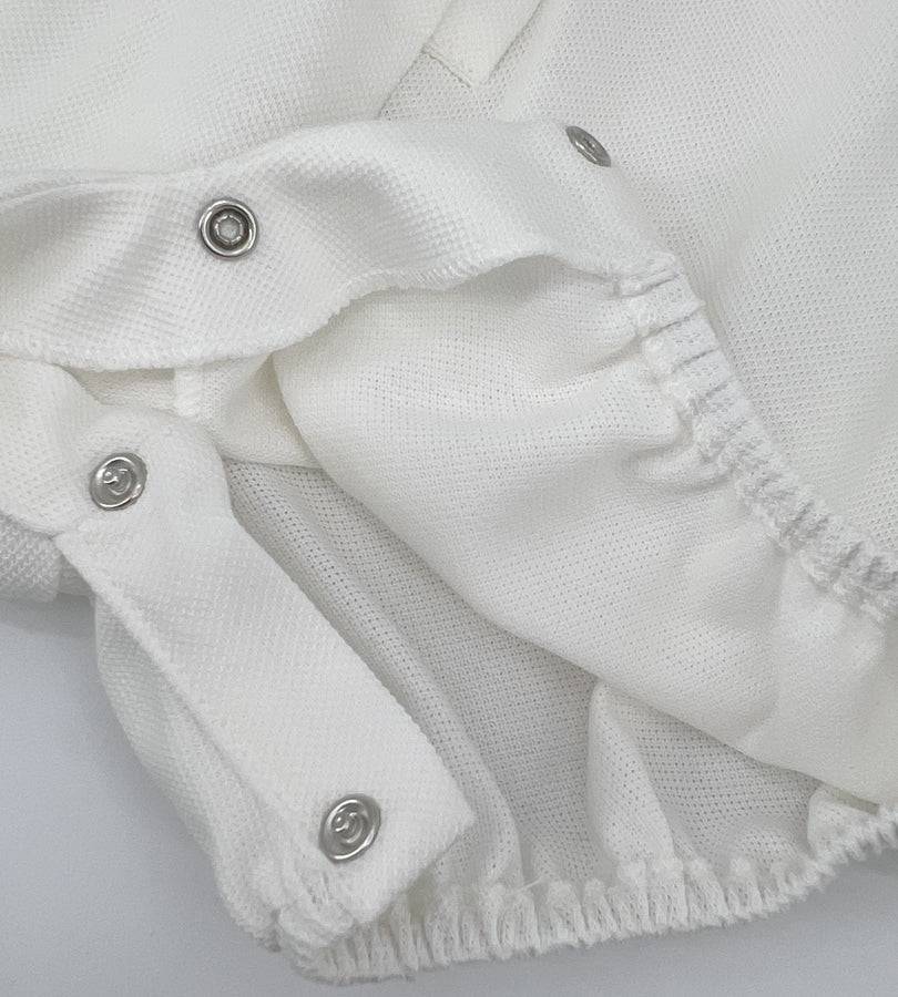 La Stupenderia WHITE AND PINK ROMPER Outlet