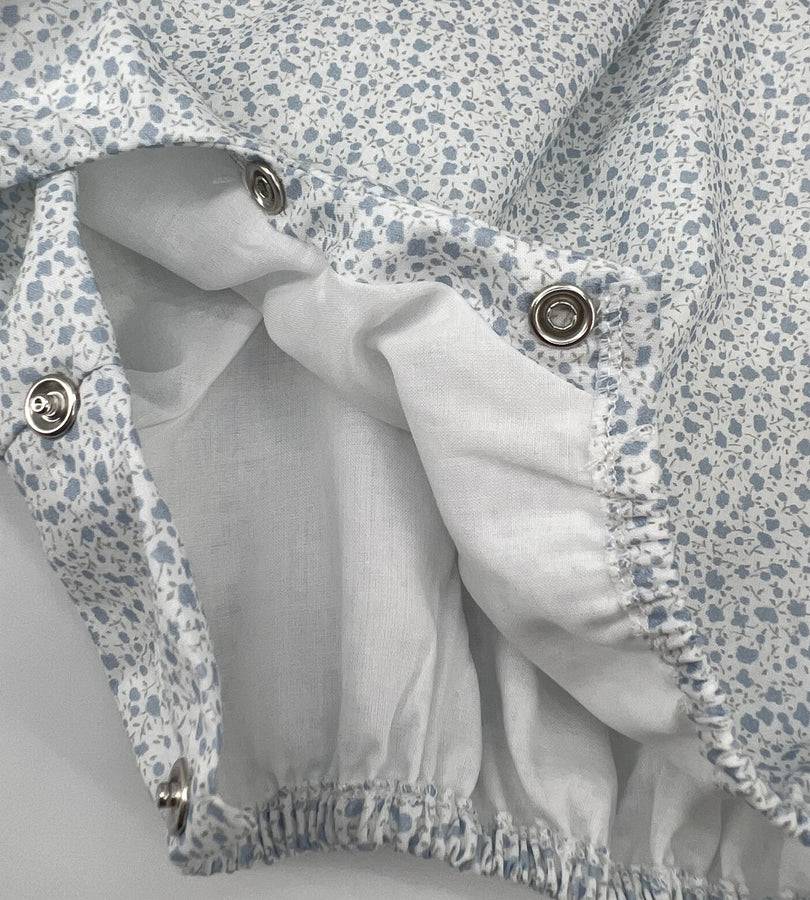 La Stupenderia BLUE FLOWER ROMPER Saldi Di Fabbrica