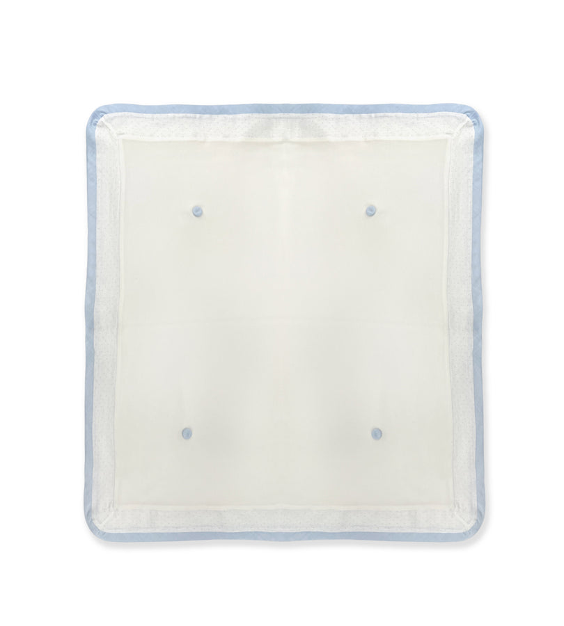 La Stupenderia WHITE AND BLUE BLANKET Italia
