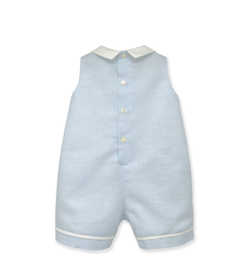 La Stupenderia BLUE LINEN ROMPER 2025