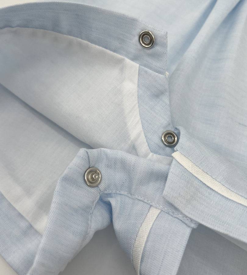 La Stupenderia BLUE LINEN ROMPER 2025