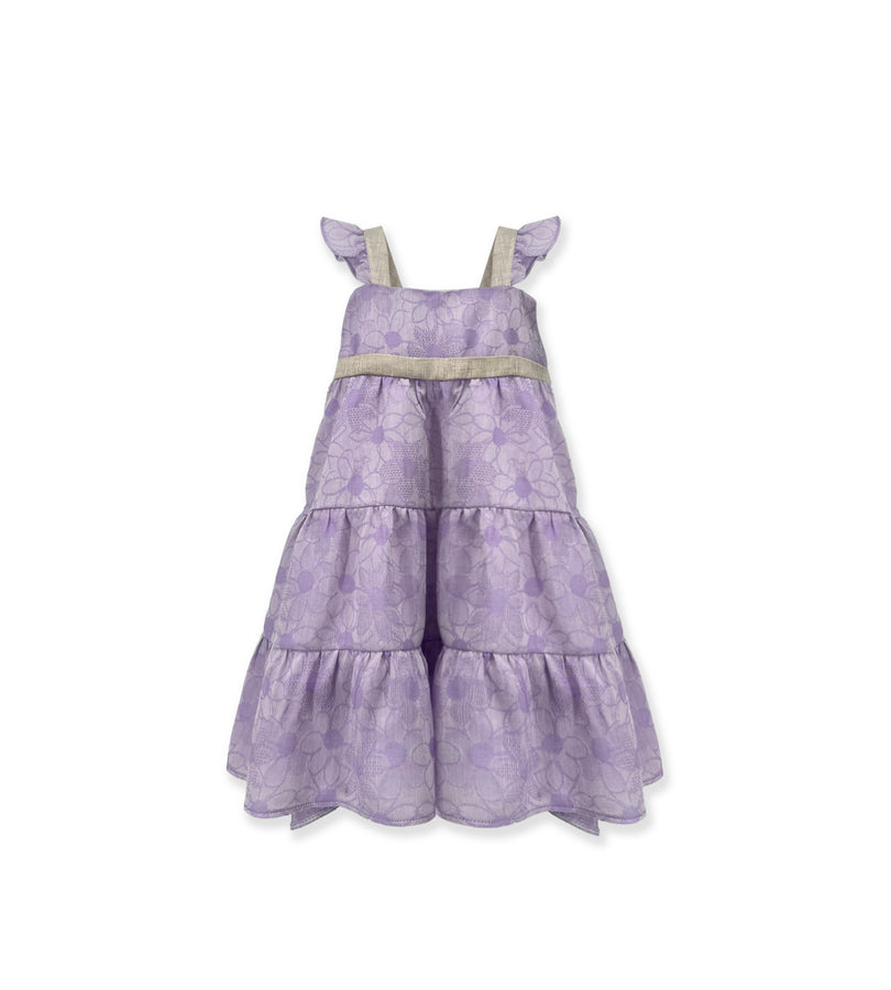 La Stupenderia LILAC RUFFLED DRESS Novità