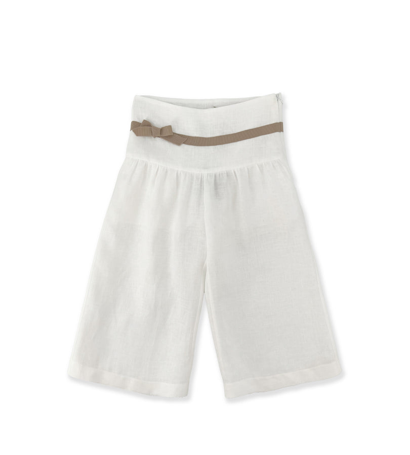 La Stupenderia PANTALONE PALAZZO BIANCO Vendita