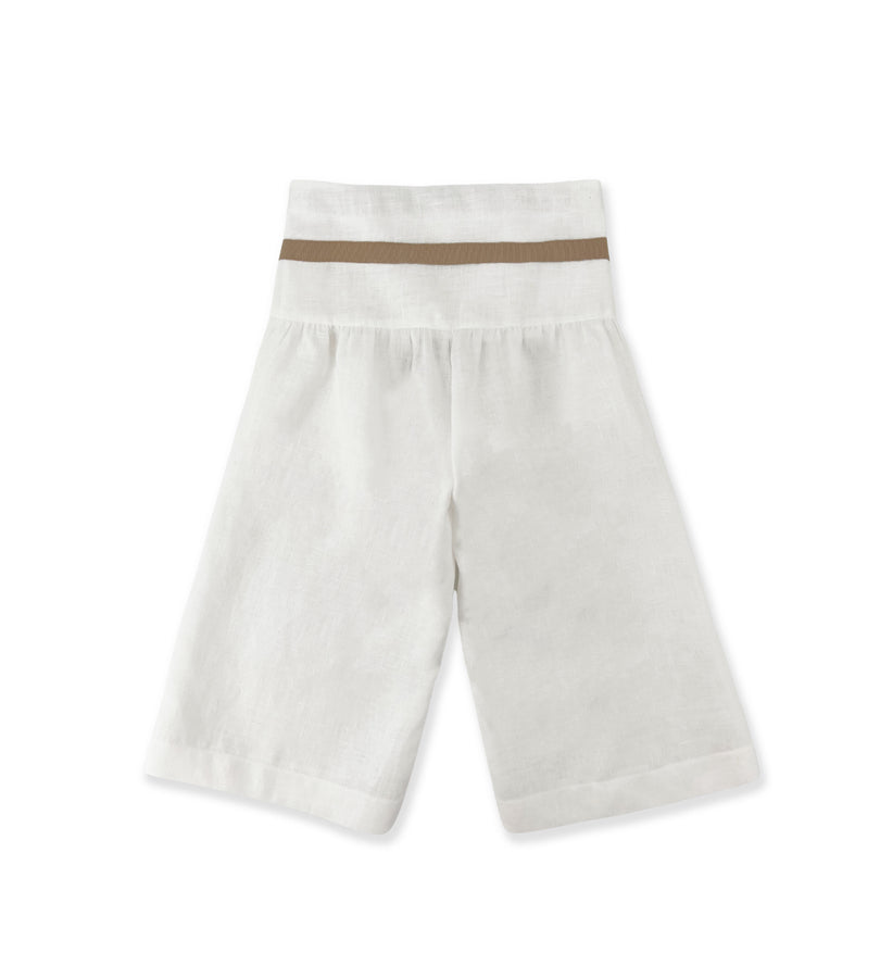 La Stupenderia PANTALONE PALAZZO BIANCO Vendita