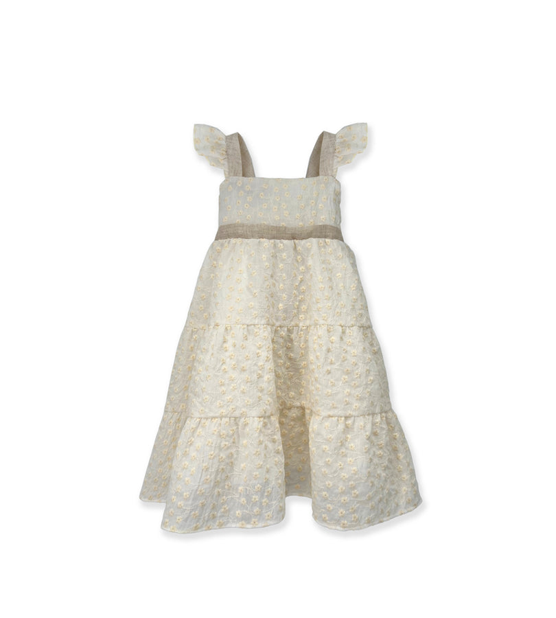 La Stupenderia IVORY FLOWER DRESS Spedizione Gratuita