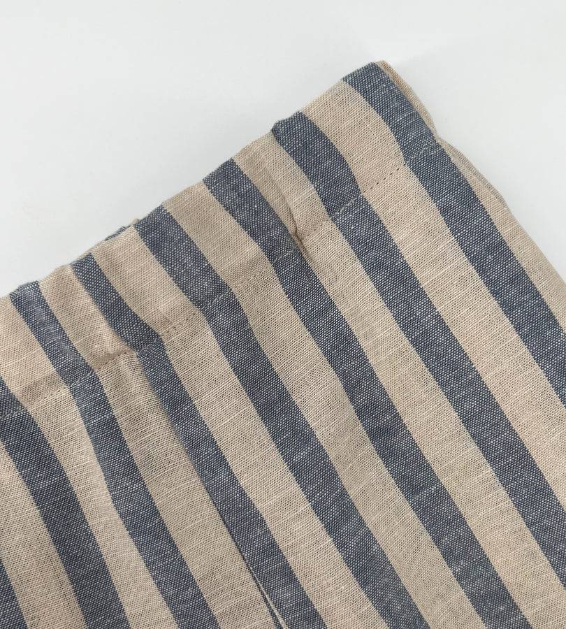 La Stupenderia BERMUDA LINO BEIGE E AVIO Promozione Limitata