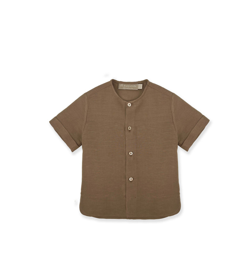 La Stupenderia CAMICIA LINO BISCOTTO Shopping Online