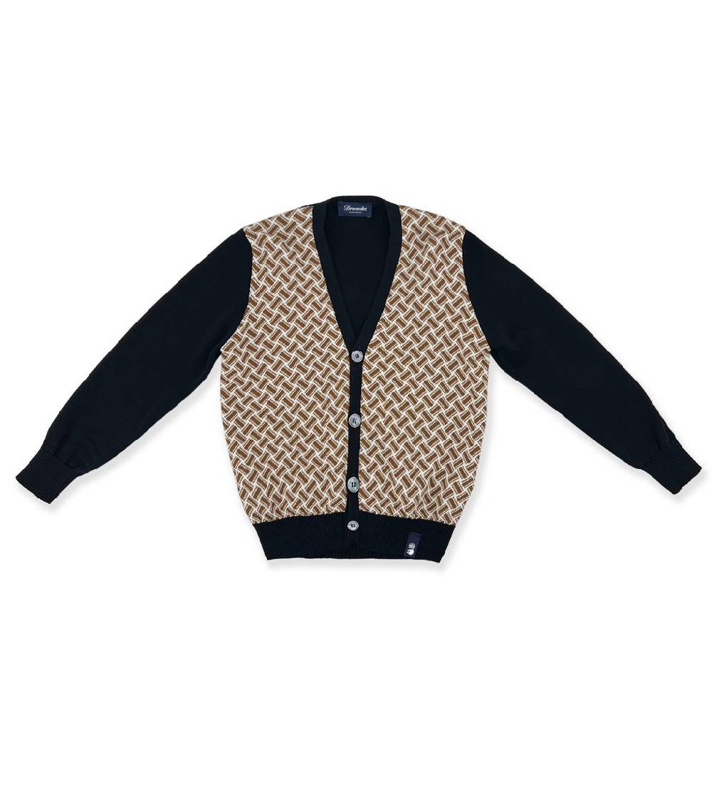 La Stupenderia CARDIGAN RAZOR BLADE BLU Saldi
