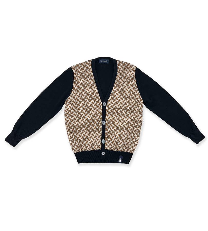 La Stupenderia CARDIGAN RAZOR BLADE BLU Saldi