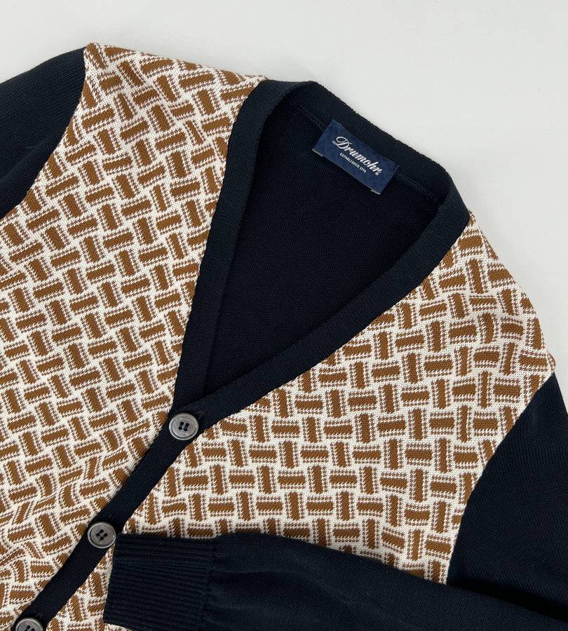 La Stupenderia CARDIGAN RAZOR BLADE BLU Saldi