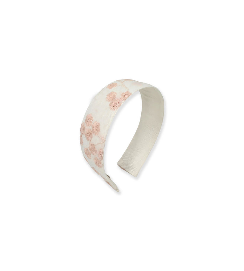 La Stupenderia PINK EMBROIDERED HEADBAND Italia