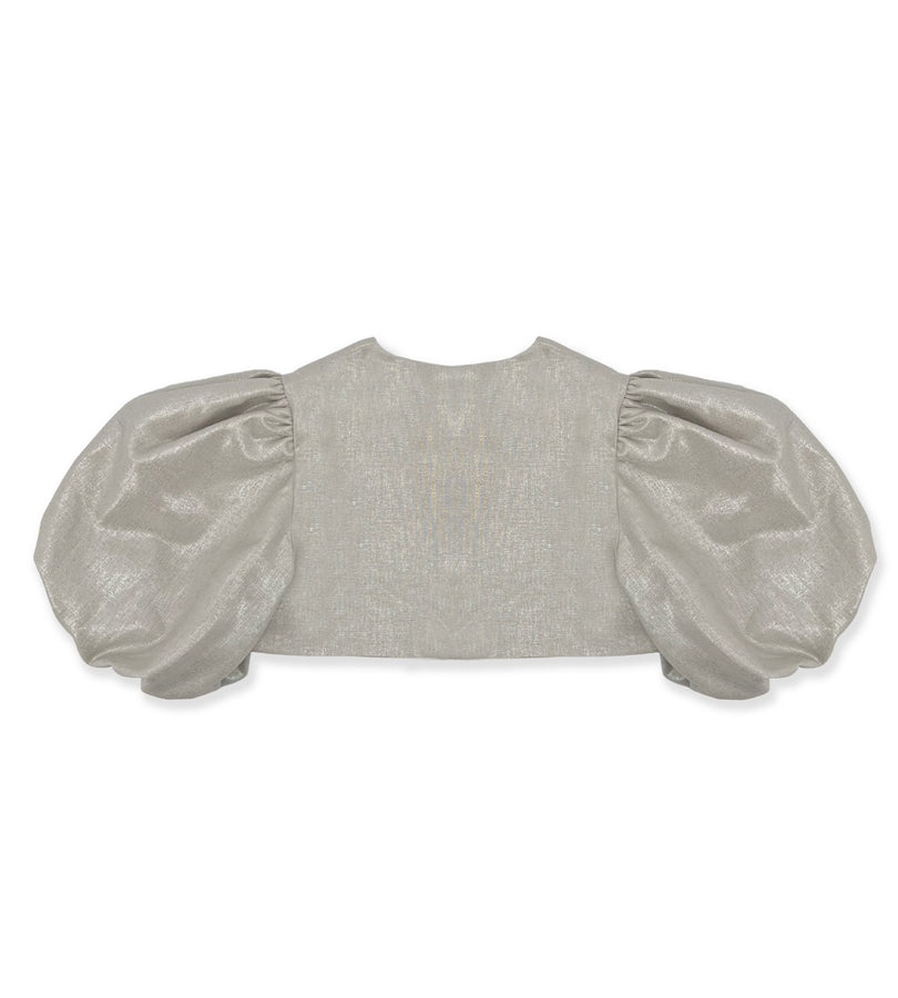 La Stupenderia LAME' LINEN JACKET Nuovo