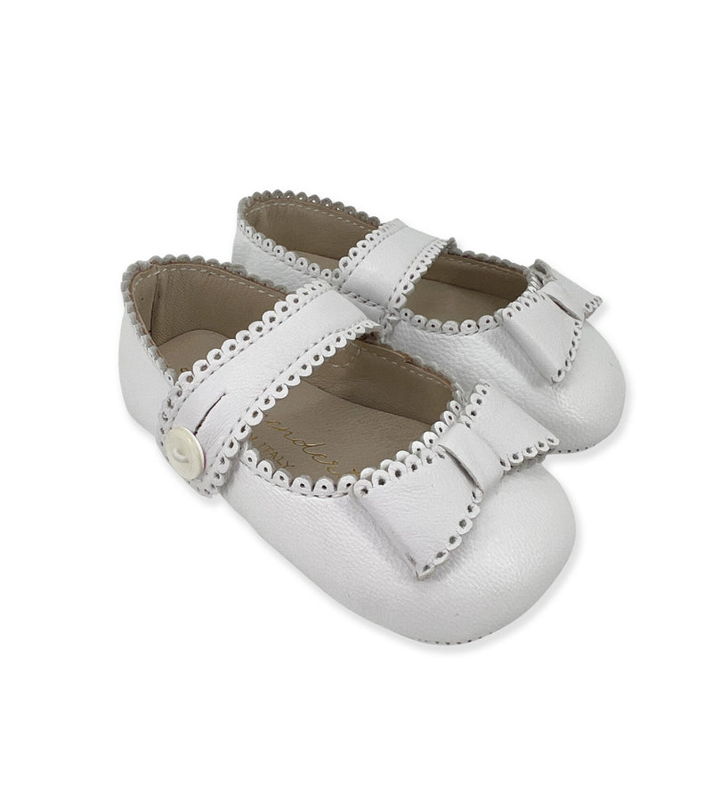 La Stupenderia WHITE BALLERINA WITH BOW Shopping Online