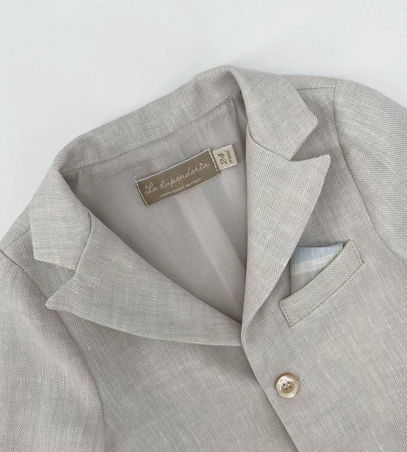 La Stupenderia BEIGE LINEN JACKET Italia
