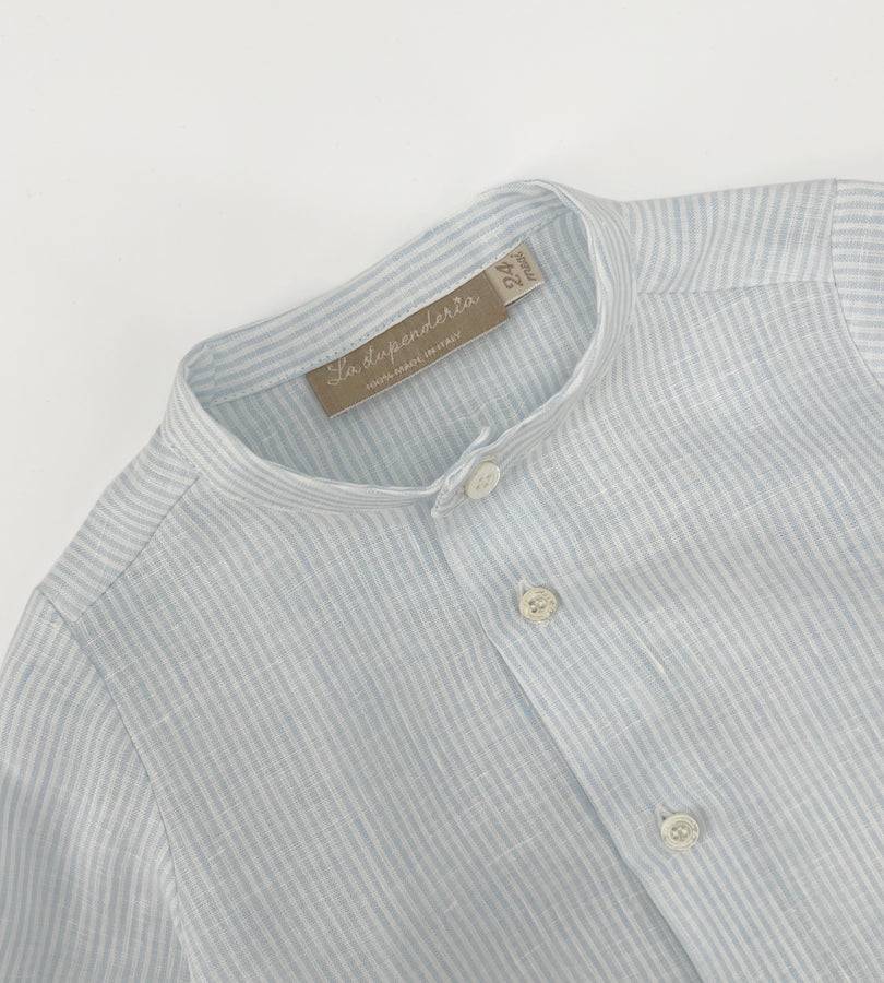 La Stupenderia STRIPED LINEN SHIRT In Linea