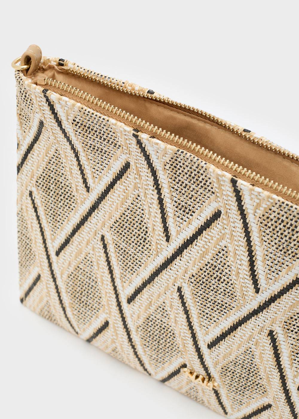 Nalí RITA POUCH IN STRAW + COLORS Pezzi Unici