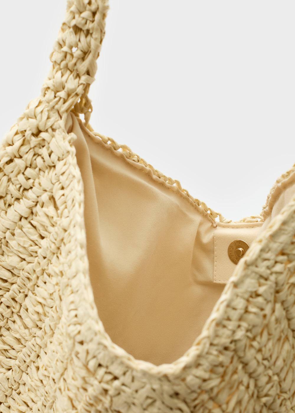 Nalí OLGA SHOULDER BAG IN RAFFIA + COLORS Soddisfazione Garantita