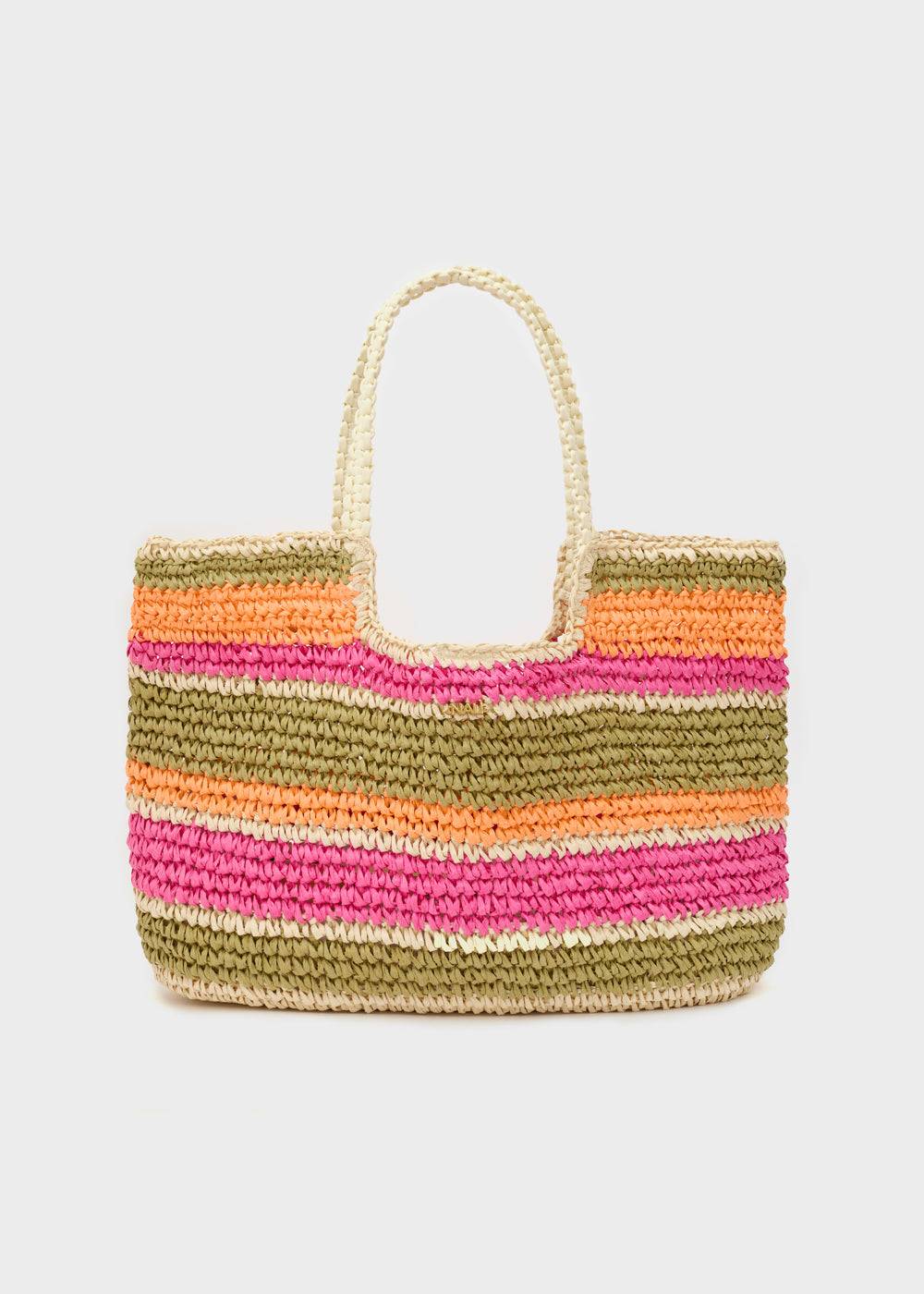 Nalí NANA BAG IN RAFFIA + COLORS Shopping Online