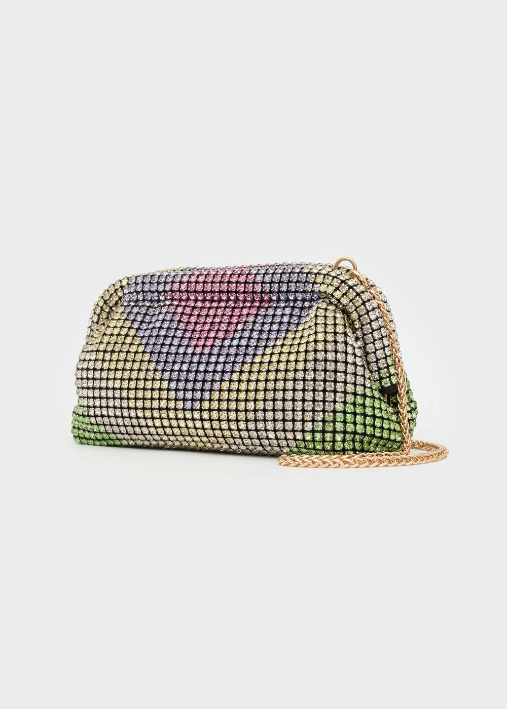 Nalí SPARK ARROW POCHETTE W/ MULTI STONES In Vendita