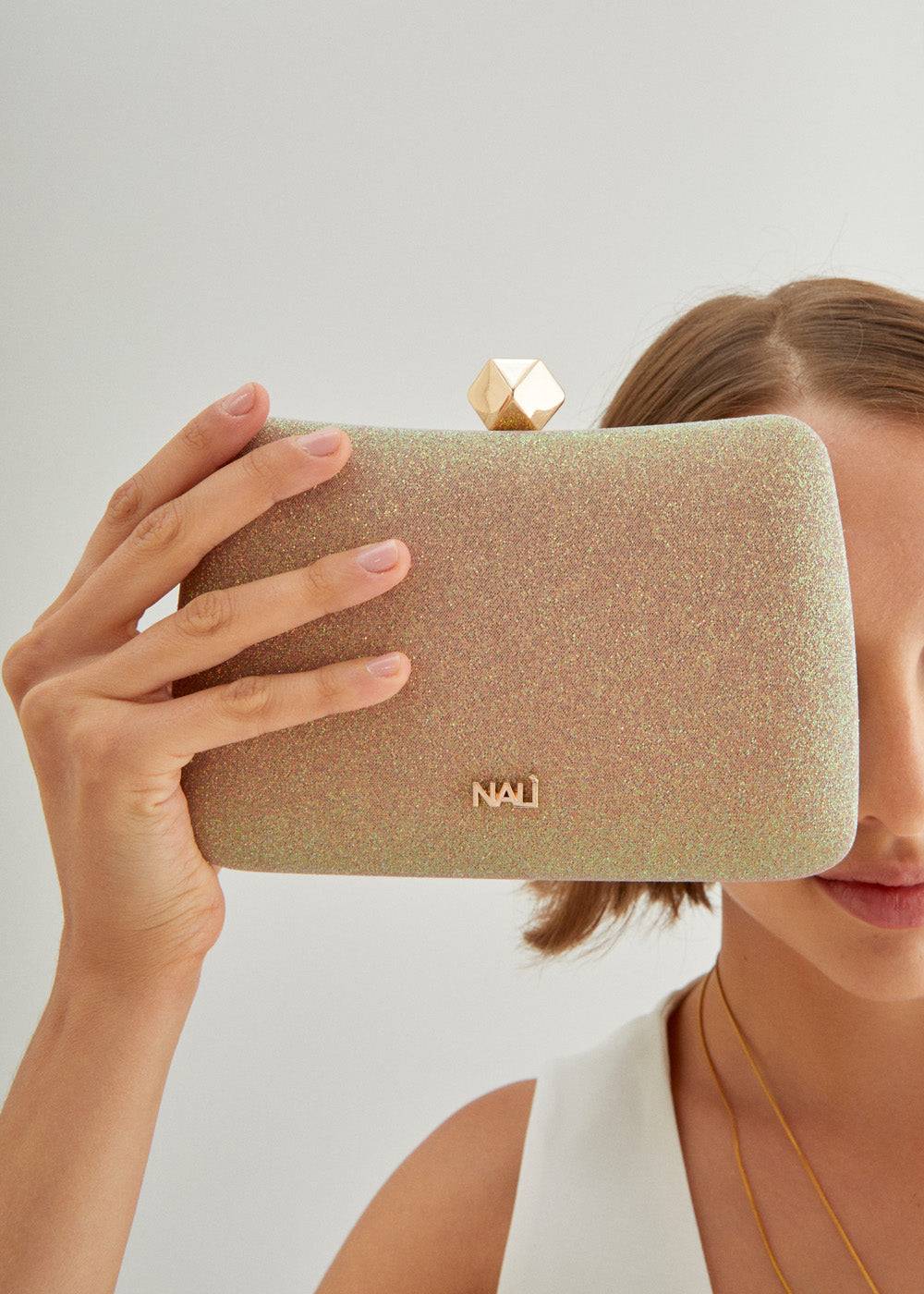 Nalí KARINA CLUTCH IN METALLIC + COLORS I Più Venduti