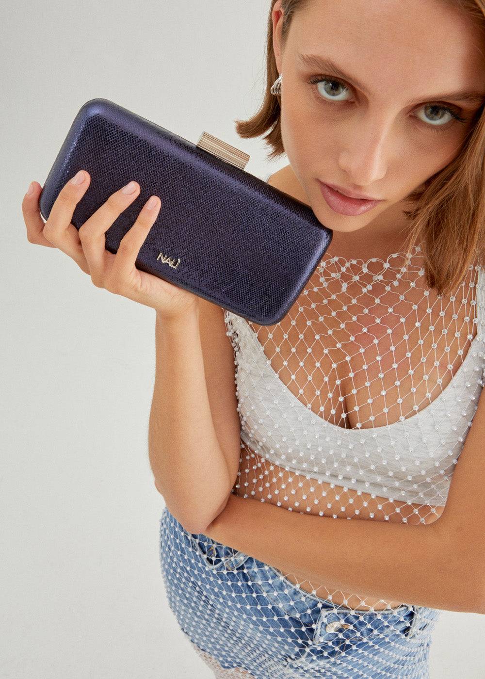 Nalí NADINE CLUTCH IN METALLIC + COLORS Vendite Flash