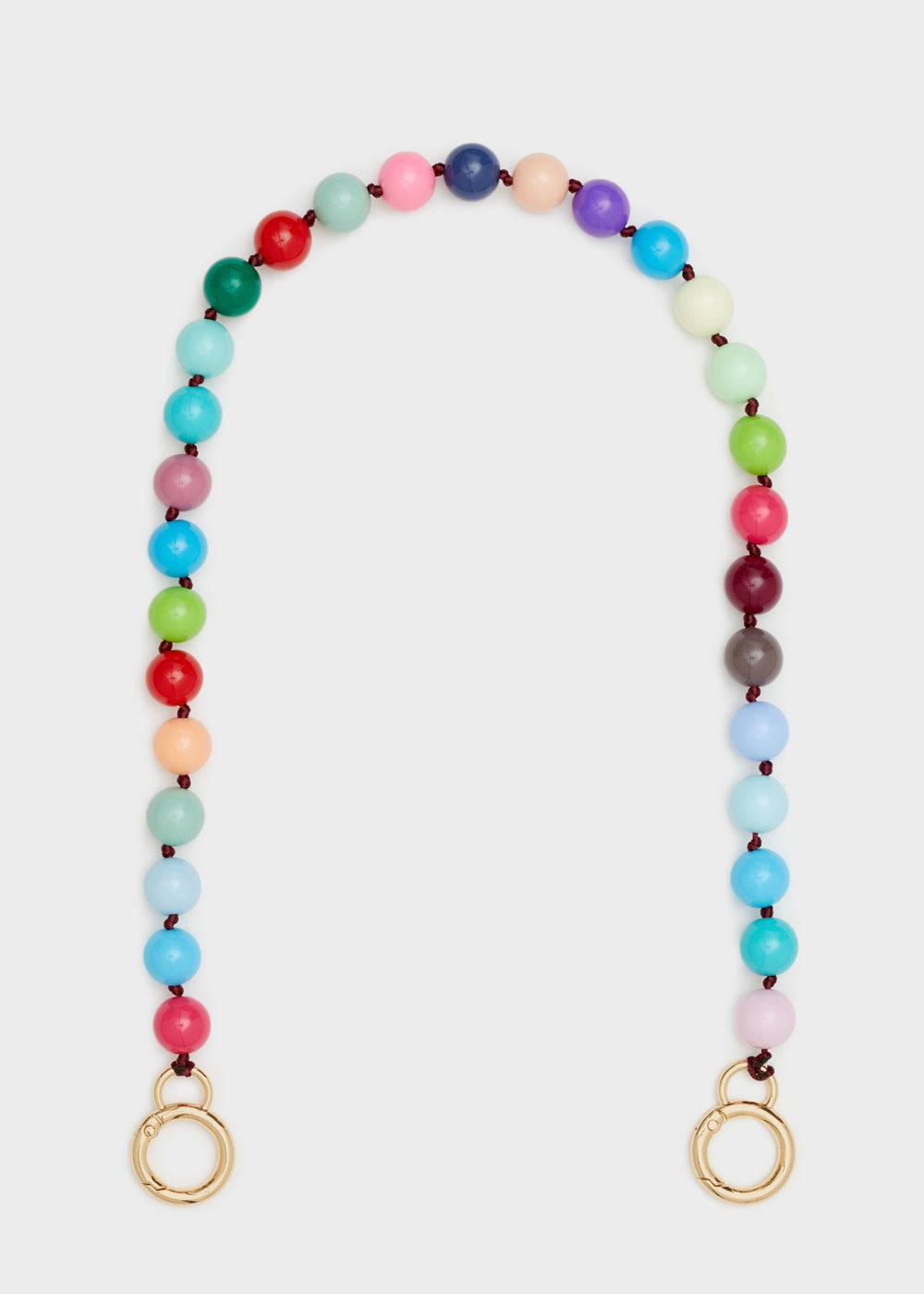 Nalí SHORT STRAP W/ RESIN BEADS + COLORS Nuova