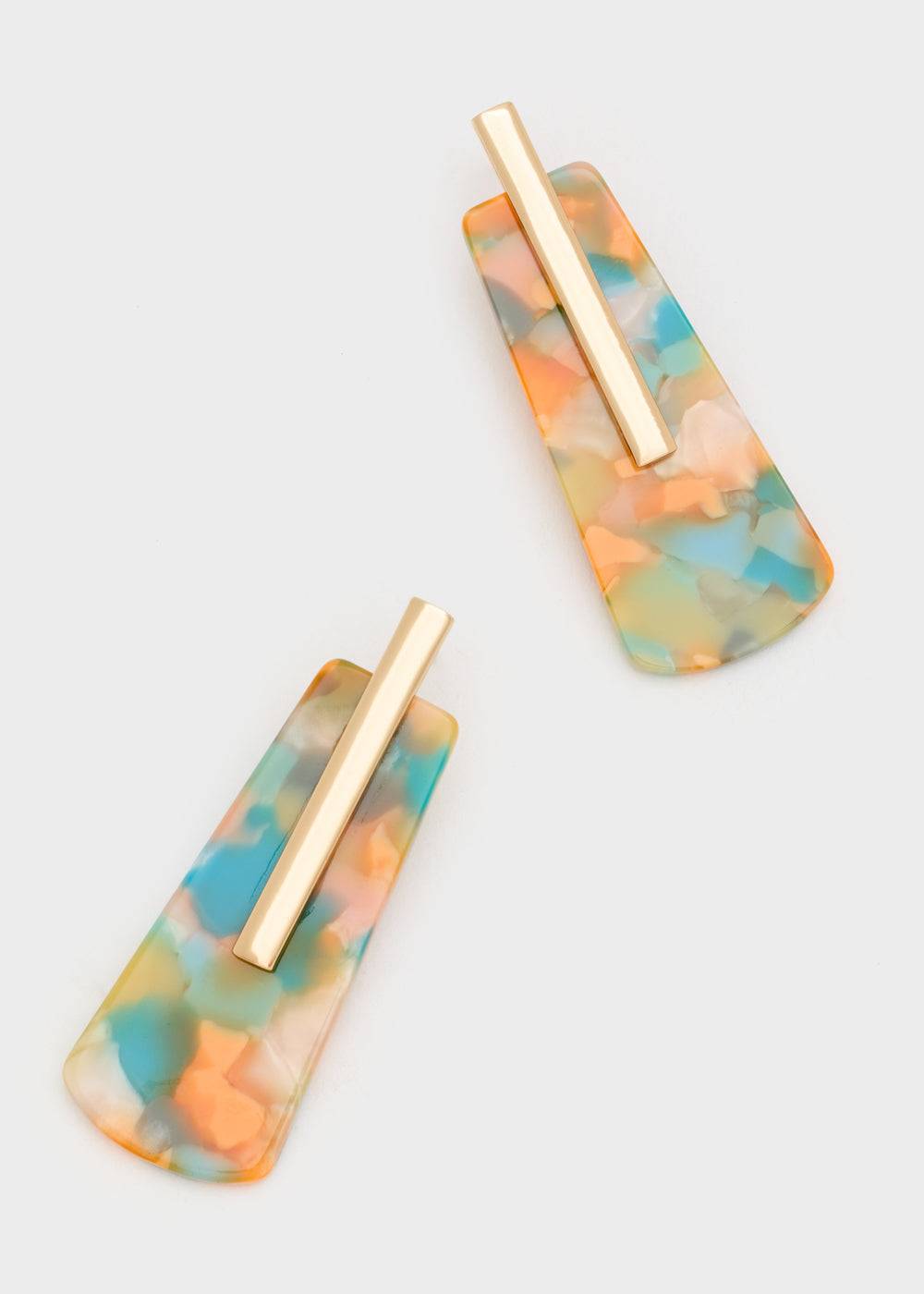 Nalí DIANA EARRINGS IN RESIN + COLORS Black Friday Prezzi
