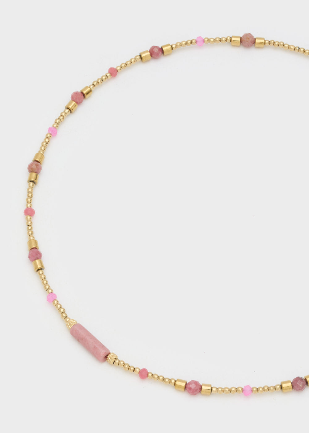 Nalí JOSY S.STEEL NECKLACE W/STONES + COLORS Nuovo