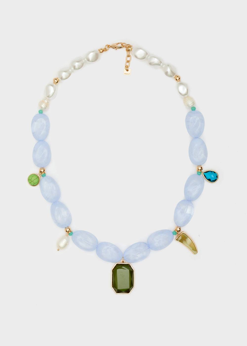 Nalí BRINA NECKLACE IN RESIN + COLORS Negozi Online