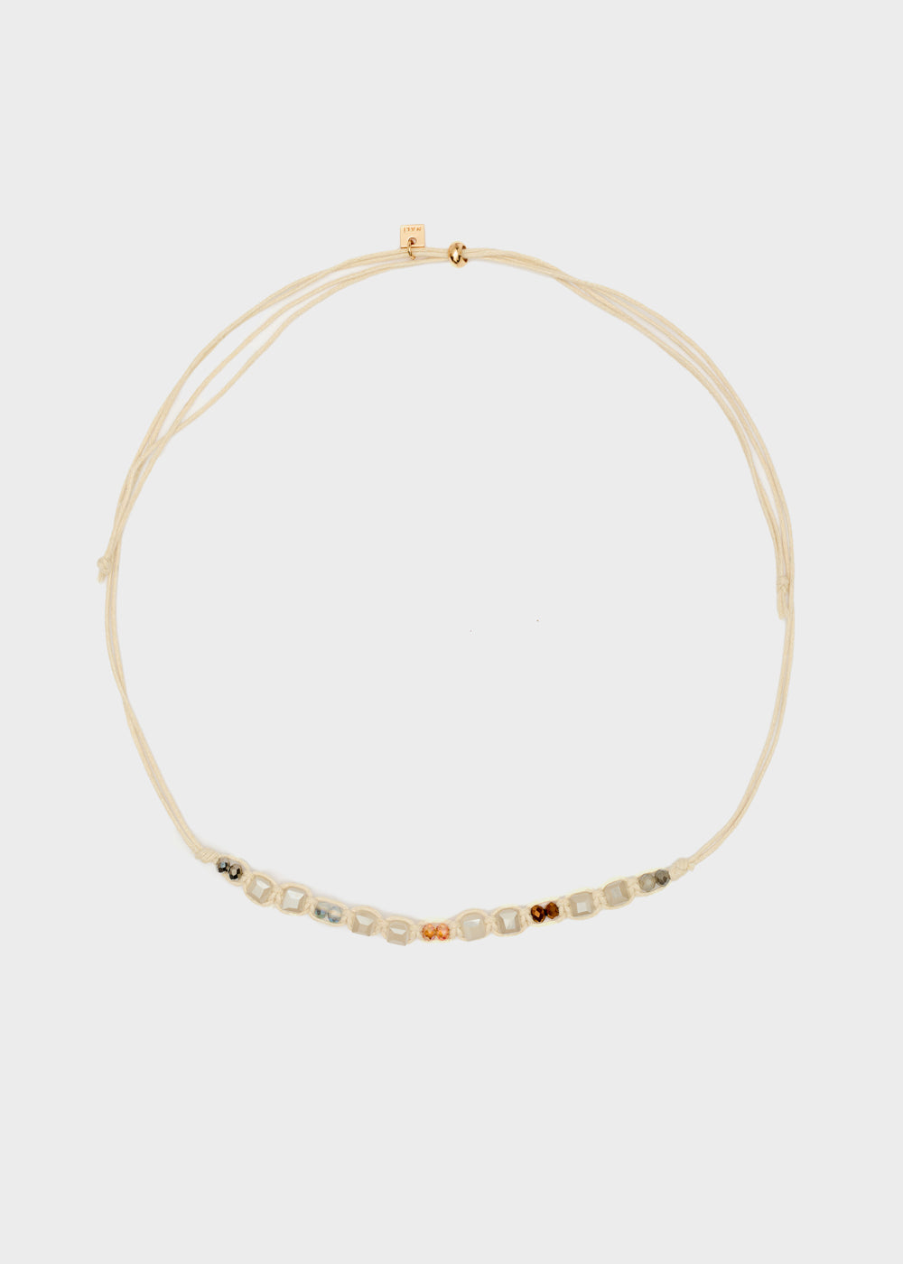Nalí ROPE NECKLACE W/ BEADS + COLORS Fino Al -60%