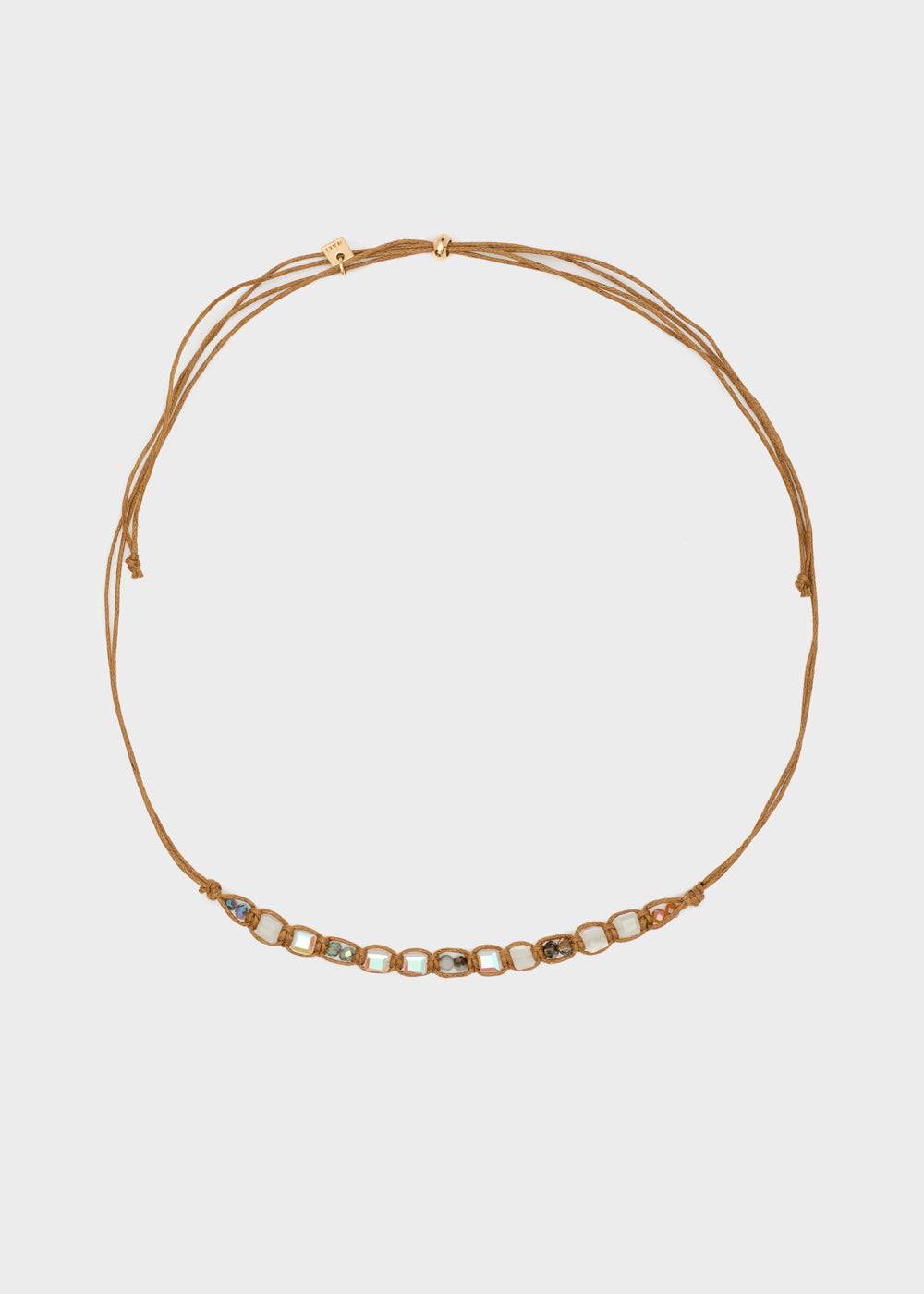 Nalí ROPE NECKLACE W/ BEADS + COLORS Fino Al -60%