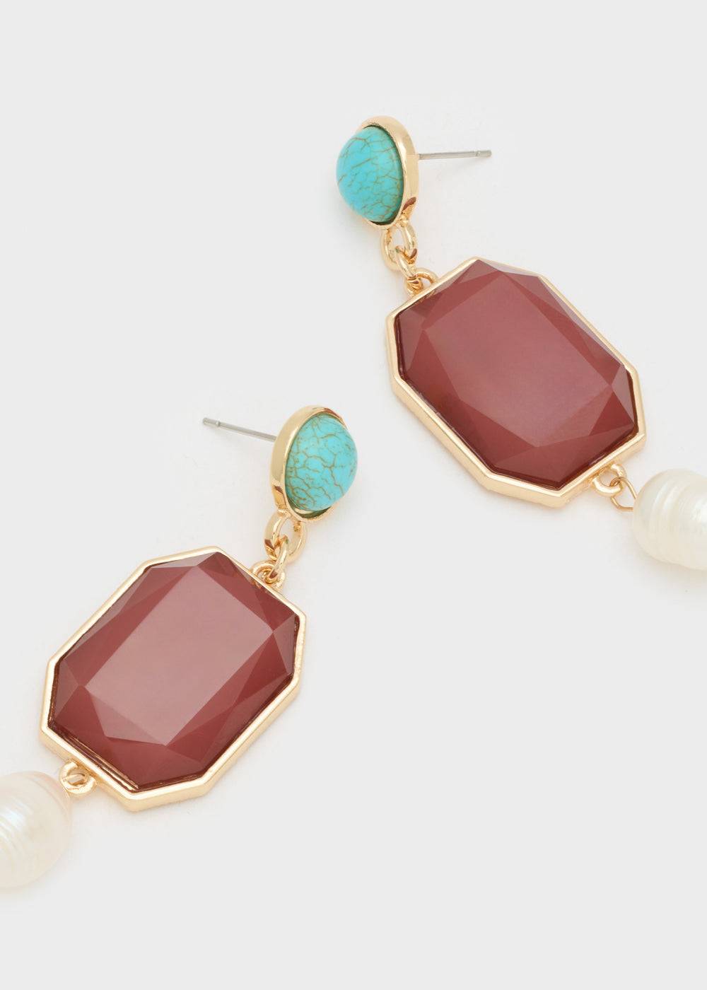 Nalí BRINA EARRINGS WITH PENDANT + COLORS Shopping Online