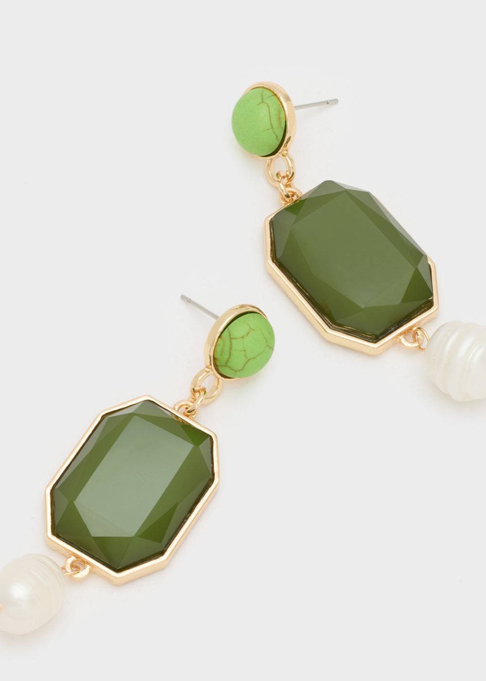Nalí BRINA EARRINGS WITH PENDANT + COLORS Shopping Online