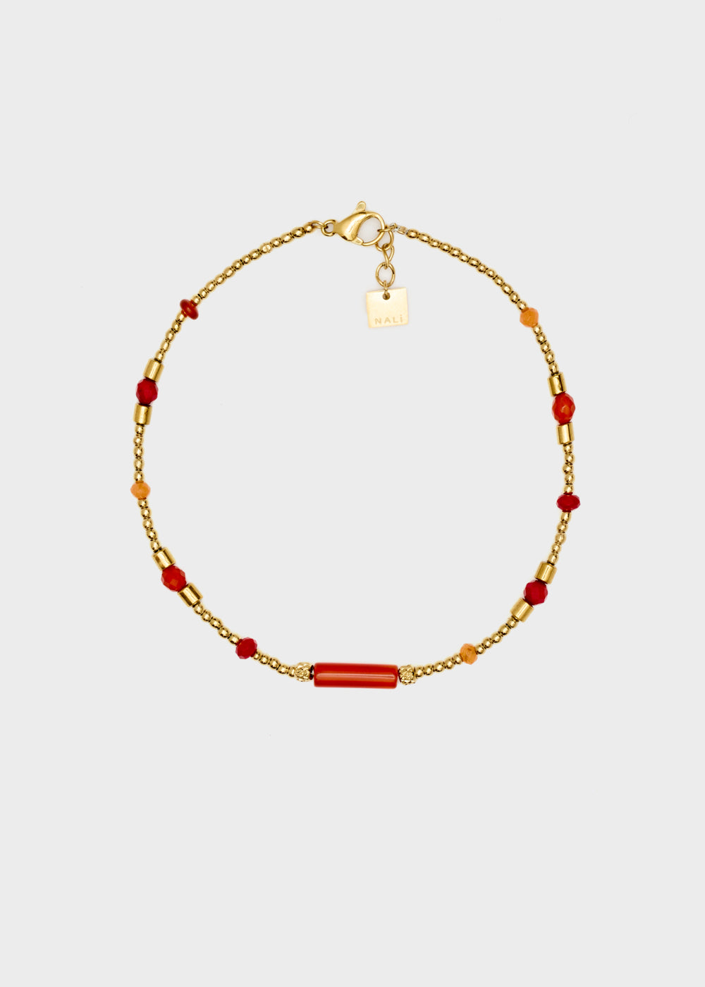 Nalí JOSY S.STEEL ANKLET + STONES + COLORS Convenienza