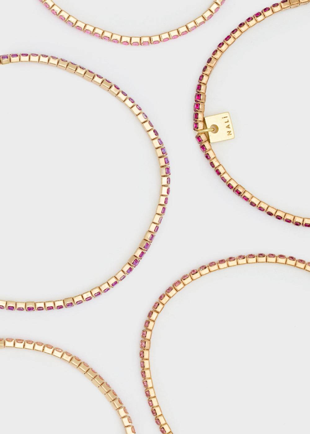 Nalí NESSY 5 BRACELETS SET WITH STONES + COLORS Presa